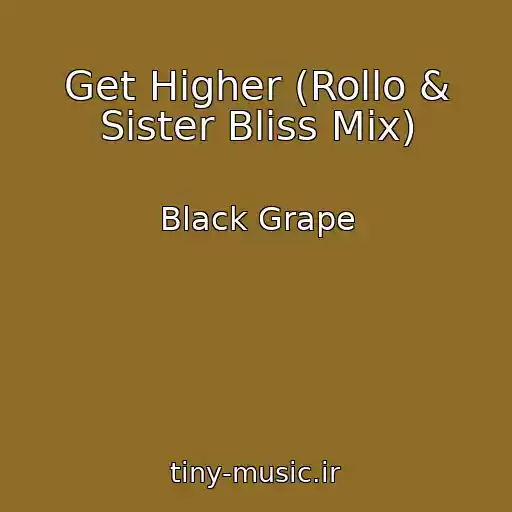 کاور آهنگ Get Higher (Rollo & Sister Bliss Mix) از Black Grape