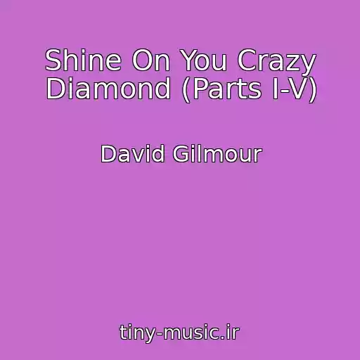کاور آهنگ Shine On You Crazy Diamond (Parts I-V) از David Gilmour
