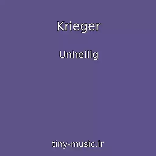 کاور آهنگ Krieger از Unheilig