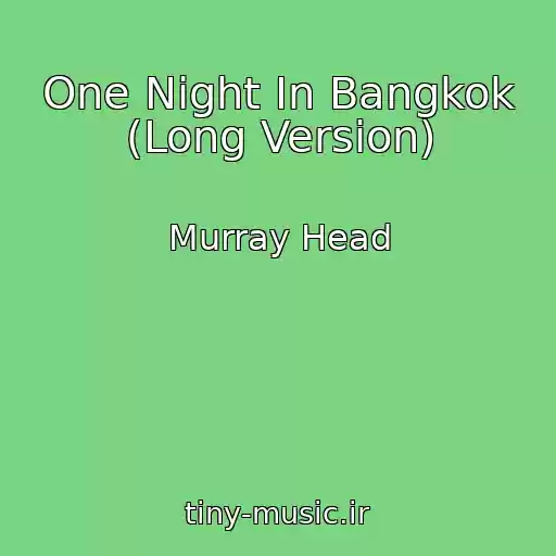 کاور آهنگ One Night In Bangkok (Long Version) از Murray Head