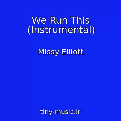 کاور آهنگ We Run This (Instrumental) از Missy Elliott