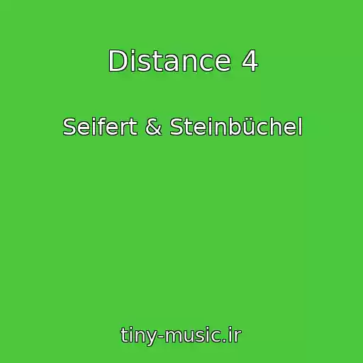 کاور آهنگ Distance 4 از Seifert & Steinbüchel