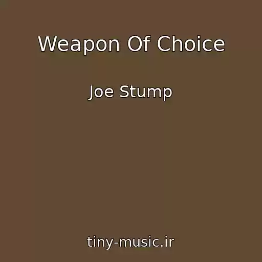 کاور آهنگ Weapon Of Choice از Joe Stump