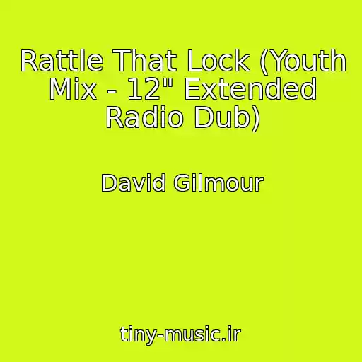 کاور آهنگ Rattle That Lock (Youth Mix - 12" Extended Radio Dub) از David Gilmour