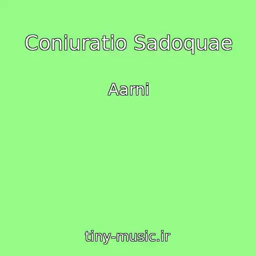 کاور آهنگ Coniuratio Sadoquae از Aarni
