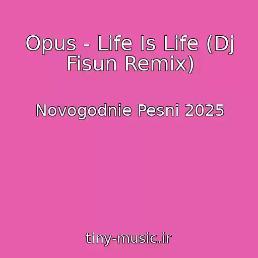 کاور آهنگ Opus - Life Is Life (Dj Fisun Remix) از Novogodnie Pesni 2025