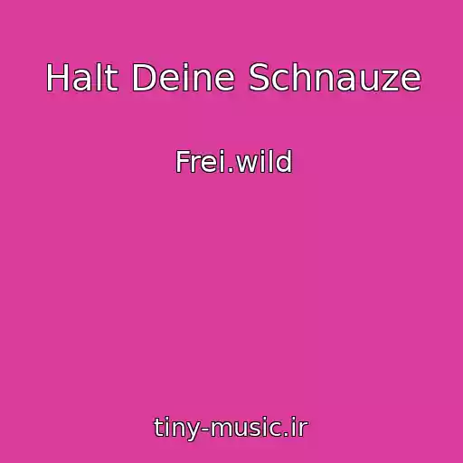 کاور آهنگ Halt Deine Schnauze از Frei.wild