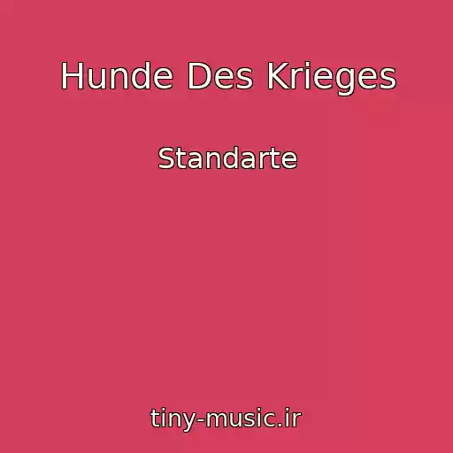 کاور آهنگ Hunde Des Krieges از Standarte