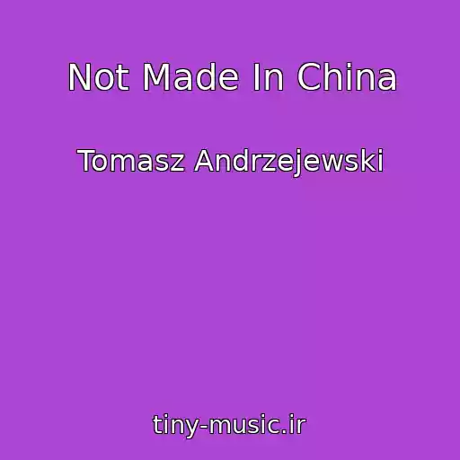 کاور آهنگ Not Made In China از Tomasz Andrzejewski