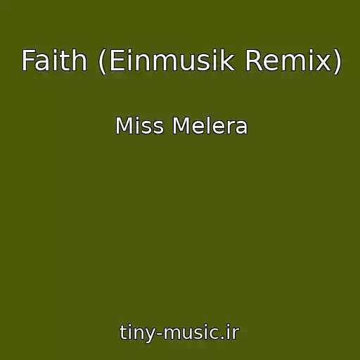 کاور آهنگ Faith (Einmusik Remix) از Miss Melera