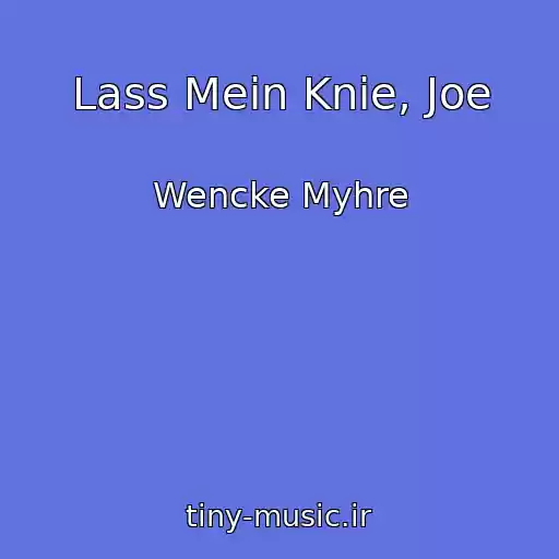 کاور آهنگ Lass Mein Knie, Joe از Wencke Myhre