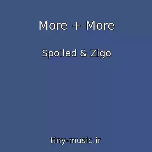 کاور آهنگ More + More از Spoiled & Zigo
