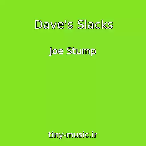 کاور آهنگ Dave's Slacks از Joe Stump