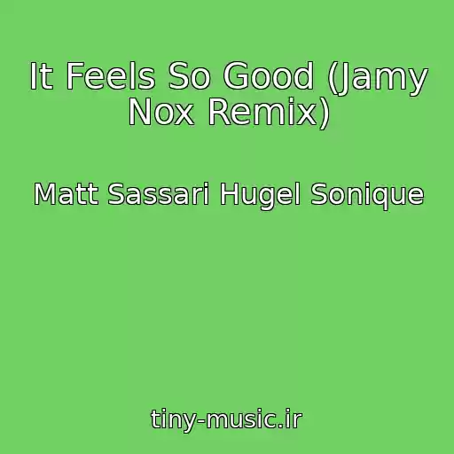 کاور آهنگ It Feels So Good (Jamy Nox Remix) از Matt Sassari Hugel Sonique