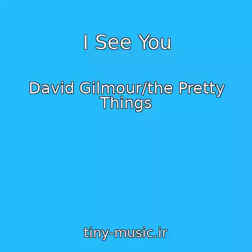 کاور آهنگ I See You از David Gilmour/the Pretty Things
