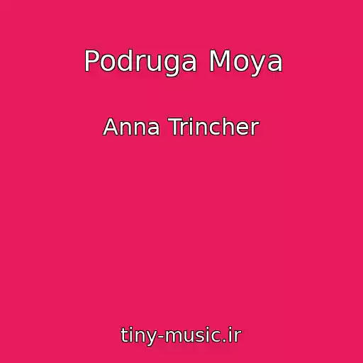 کاور آهنگ Podruga Moya از Anna Trіncher