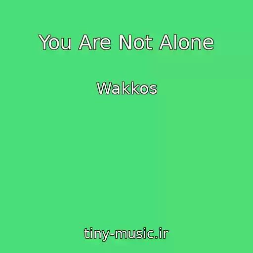 کاور آهنگ You Are Not Alone از Wakkos