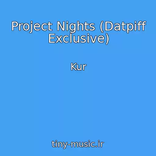 کاور آهنگ Project Nights (Datpiff Exclusive) از Kur
