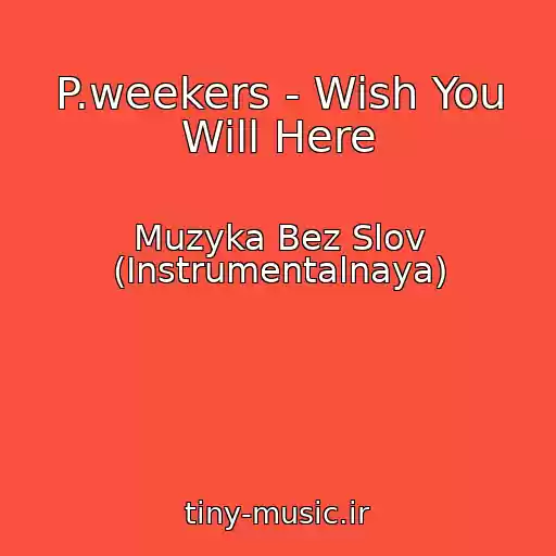 کاور آهنگ P.weekers - Wish You Will Here از Muzyka Bez Slov (Instrumentalnaya)