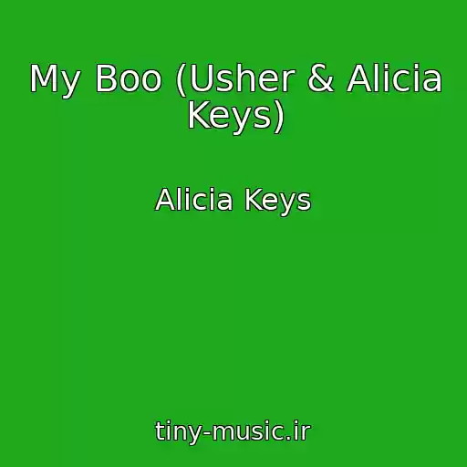 کاور آهنگ My Boo (Usher & Alicia Keys) از Alicia Keys