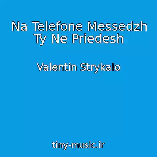 کاور آهنگ Na Telefone Messedzh Ty Ne Priedesh از Valentin Strykalo