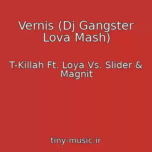 کاور آهنگ Vernis (Dj Gangster Lova Mash) از T-Killah Ft. Loya Vs. Slider & Magnit