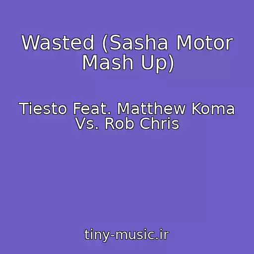 کاور آهنگ Wasted (Sasha Motor Mash Up) از Tiesto Feat. Matthew Koma Vs. Rob Chris