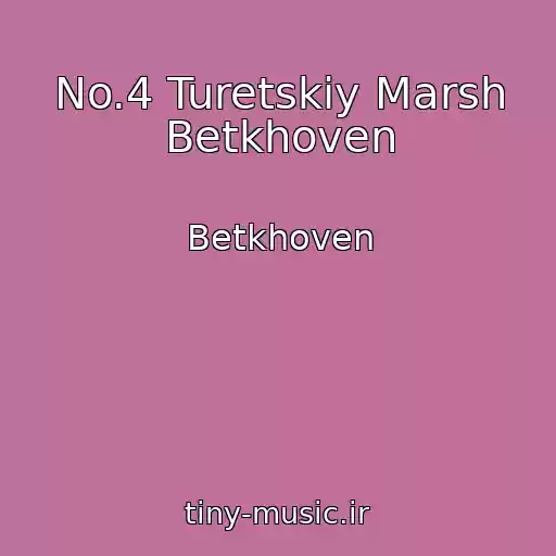 کاور آهنگ No.4 Turetskiy Marsh Betkhoven از Betkhoven