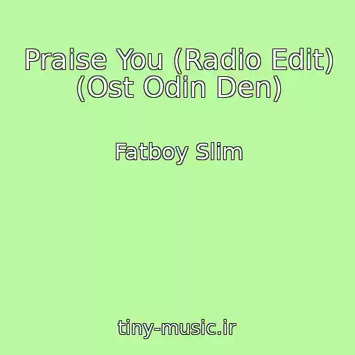 کاور آهنگ Praise You (Radio Edit) (Ost Odin Den) از Fatboy Slim