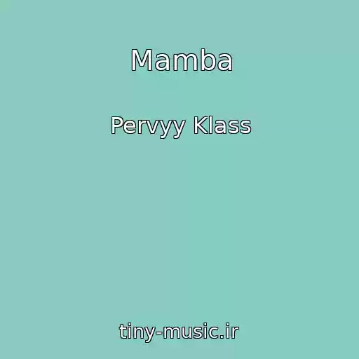 کاور آهنگ Mamba از Pervyy Klass