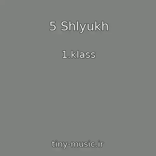 کاور آهنگ 5 Shlyukh از 1.klass