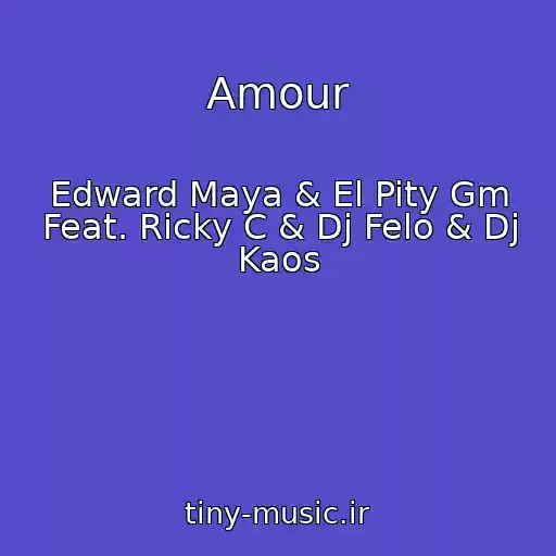 کاور آهنگ Amour از Edward Maya & El Pity Gm Feat. Ricky C & Dj Felo & Dj Kaos