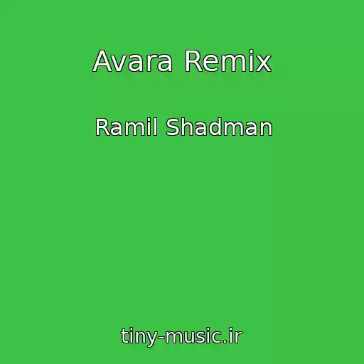 کاور آهنگ Avara Remix از Ramil Shadman