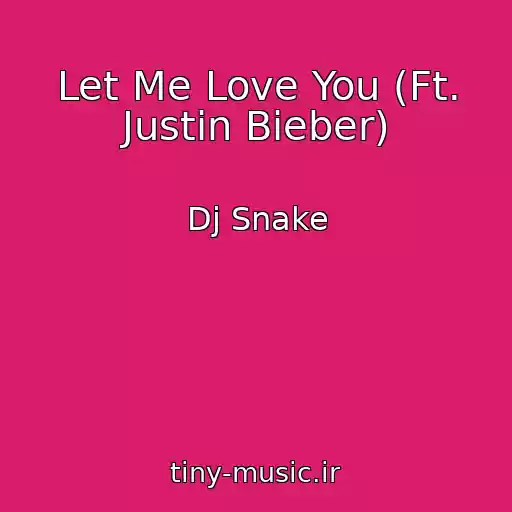کاور آهنگ Let Me Love You (Ft. Justin Bieber) از Dj Snake