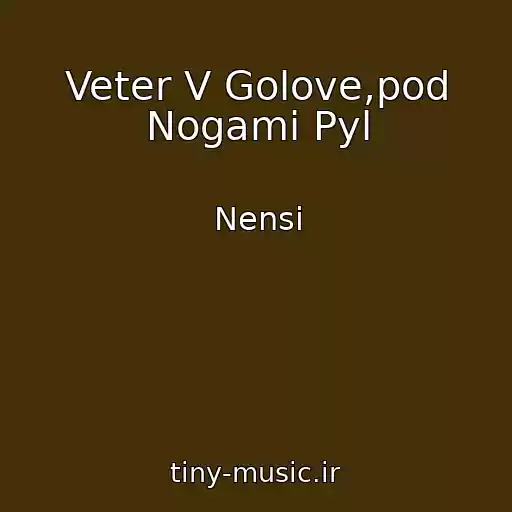 کاور آهنگ Veter V Golove,pod Nogami Pyl از Nensi