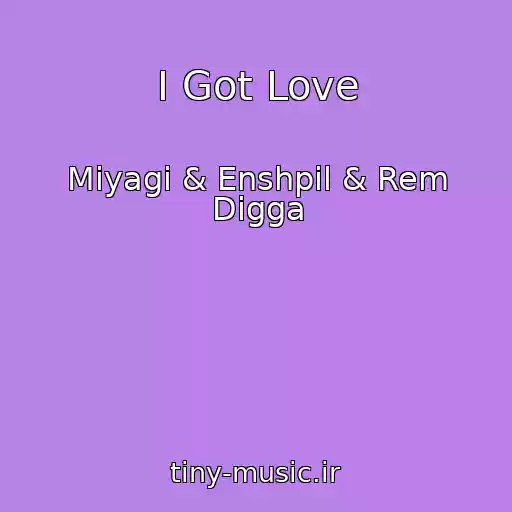 کاور آهنگ I Got Love از Miyagi & Enshpil & Rem Digga