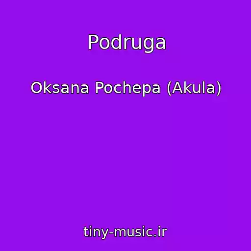 کاور آهنگ Podruga از Oksana Pochepa (Akula)