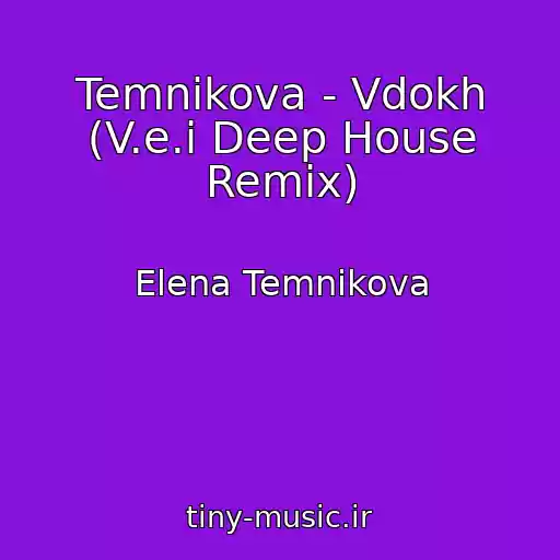 کاور آهنگ Temnikova - Vdokh (V.e.i Deep House Remix) از Elena Temnikova
