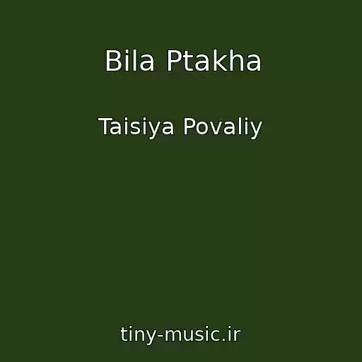 کاور آهنگ Bila Ptakha از Taisiya Povaliy