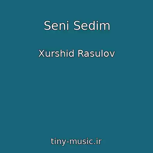 کاور آهنگ Seni Sedim از Xurshid Rasulov