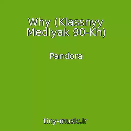 کاور آهنگ Why (Klassnyy Medlyak 90-Kh) از Pandora