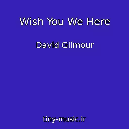 کاور آهنگ Wish You We Here از David Gilmour