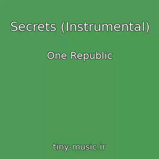 کاور آهنگ Secrets (Instrumental) از One Republic