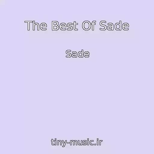 کاور آهنگ The Best Of Sade از Sade