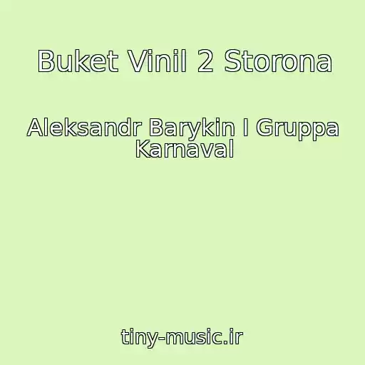 کاور آهنگ Buket Vinil 2 Storona از Aleksandr Barykin I Gruppa Karnaval