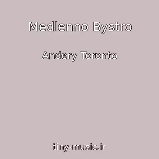 کاور آهنگ Medlenno Bystro از Andery Toronto