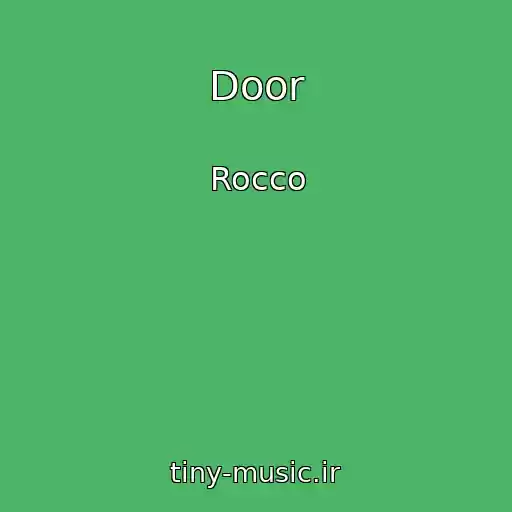 کاور آهنگ Door از Rocco