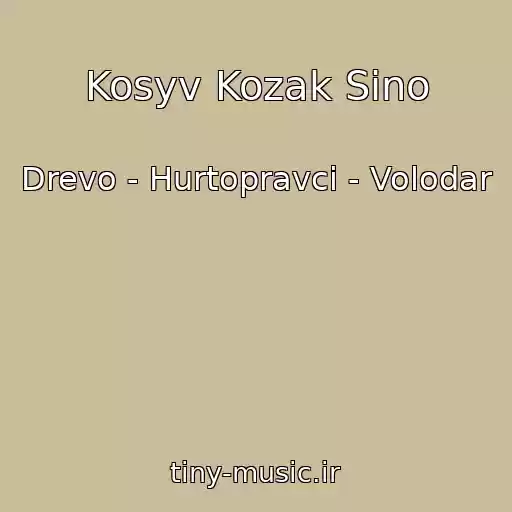 کاور آهنگ Kosyv Kozak Sino از Drevo - Hurtopravci - Volodar