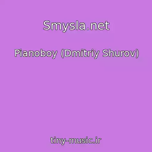 کاور آهنگ Smysla.net از Pianoboy (Dmitriy Shurov)