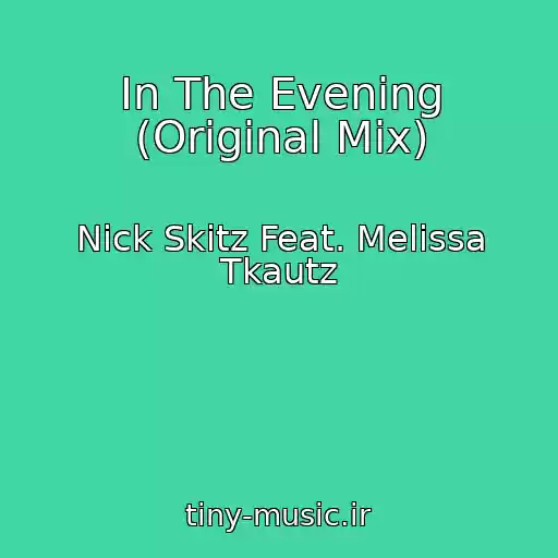 کاور آهنگ In The Evening (Original Mix) از Nick Skitz Feat. Melissa Tkautz